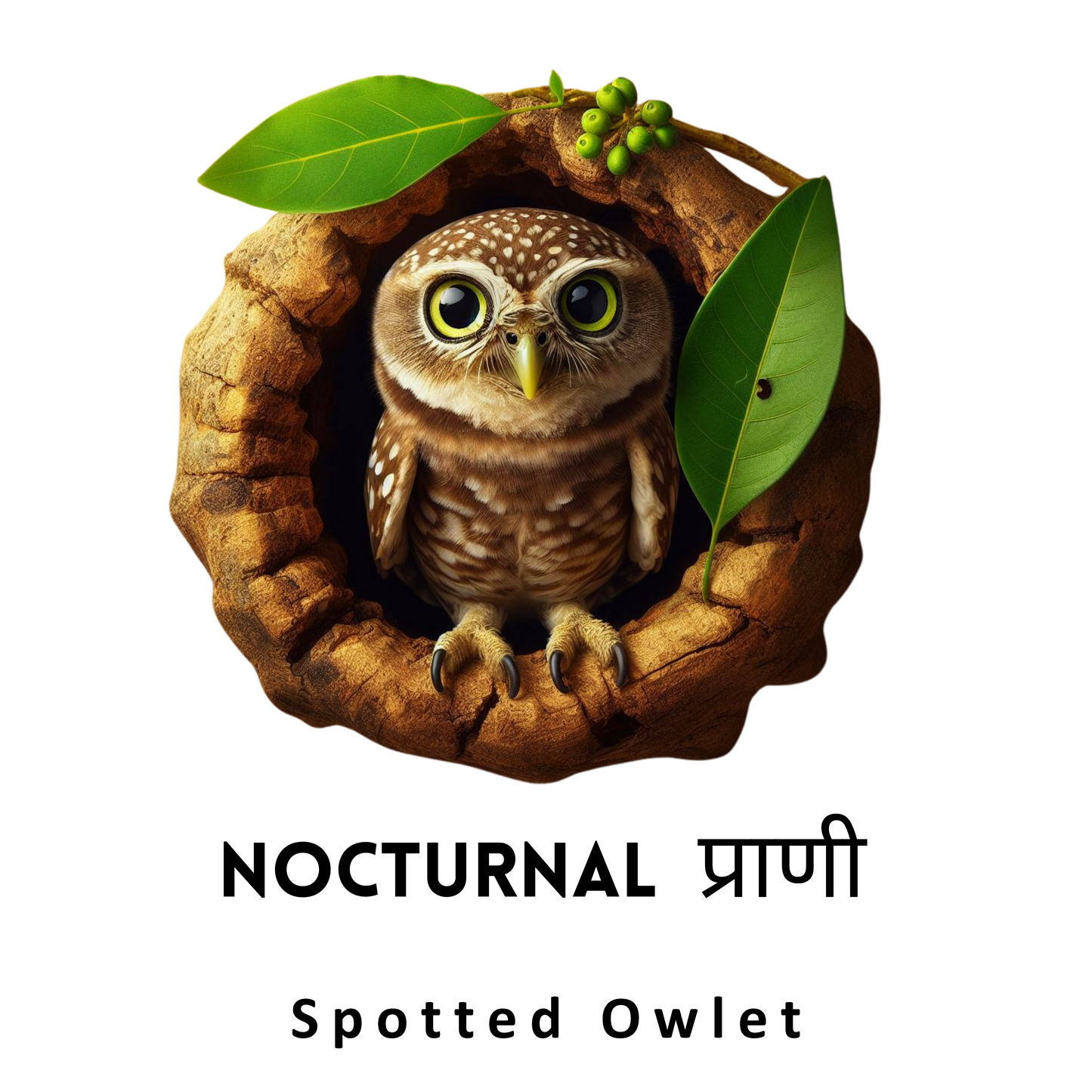 Wild / Birding Series: Spotted Owlet