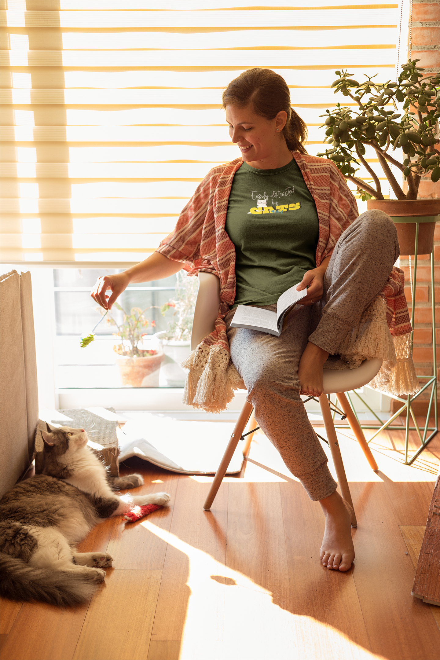 Pet Series: Distracted by Cats