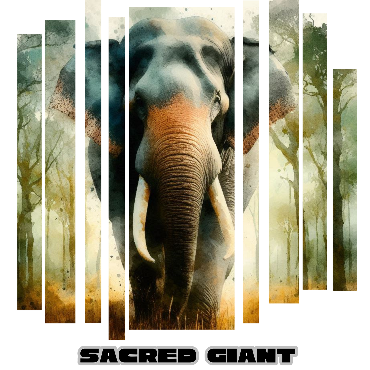 Wild India Series: Elephant Premium Unisex Hoodie