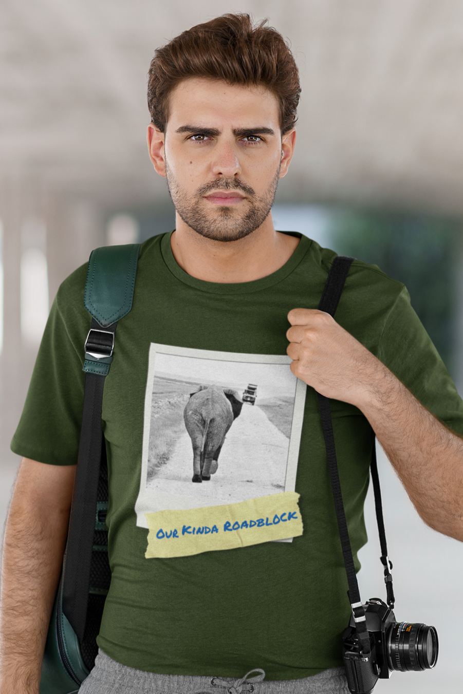 Safari Series: Elephant Roadblock