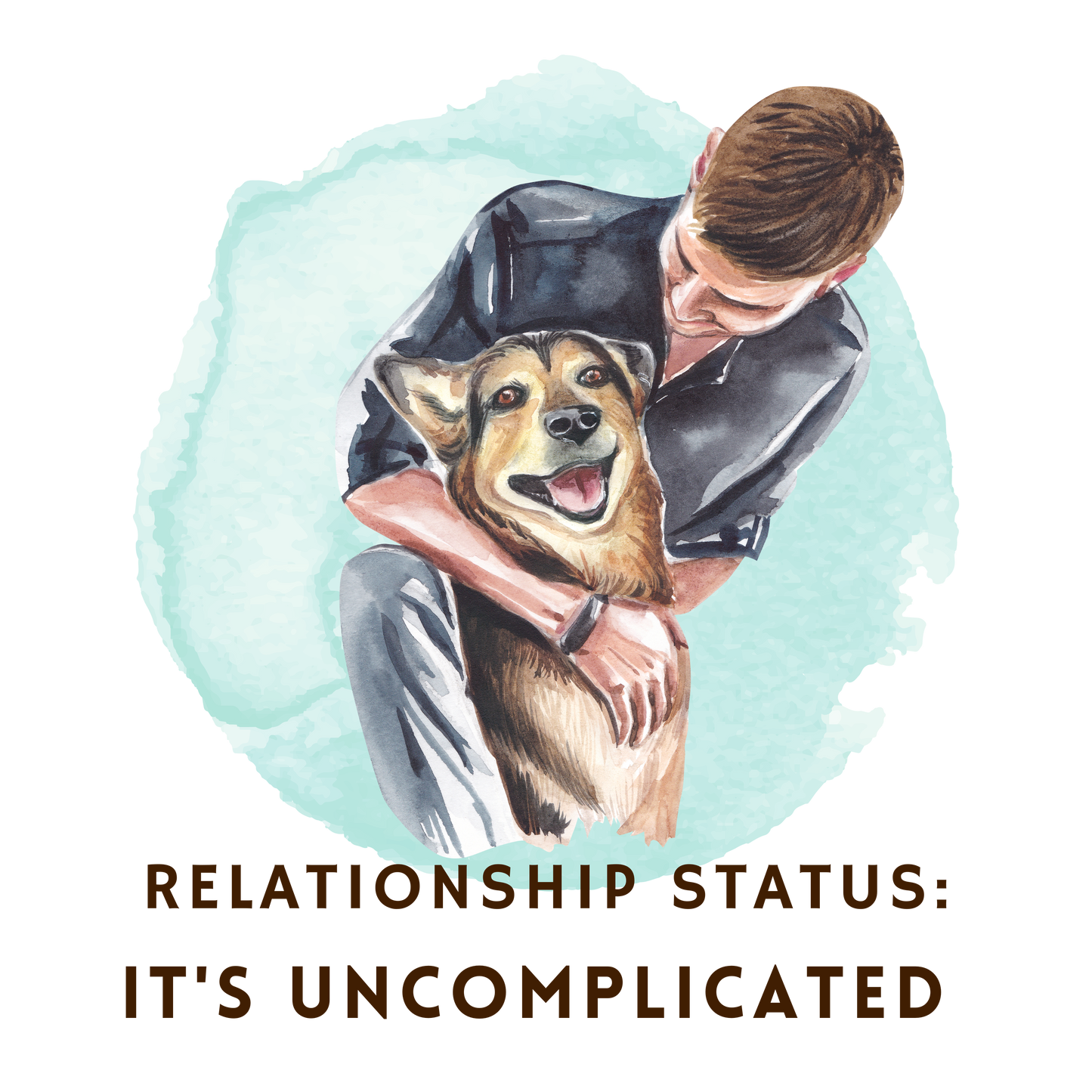 Pet Series: Relationship Status Men's T-Shirt