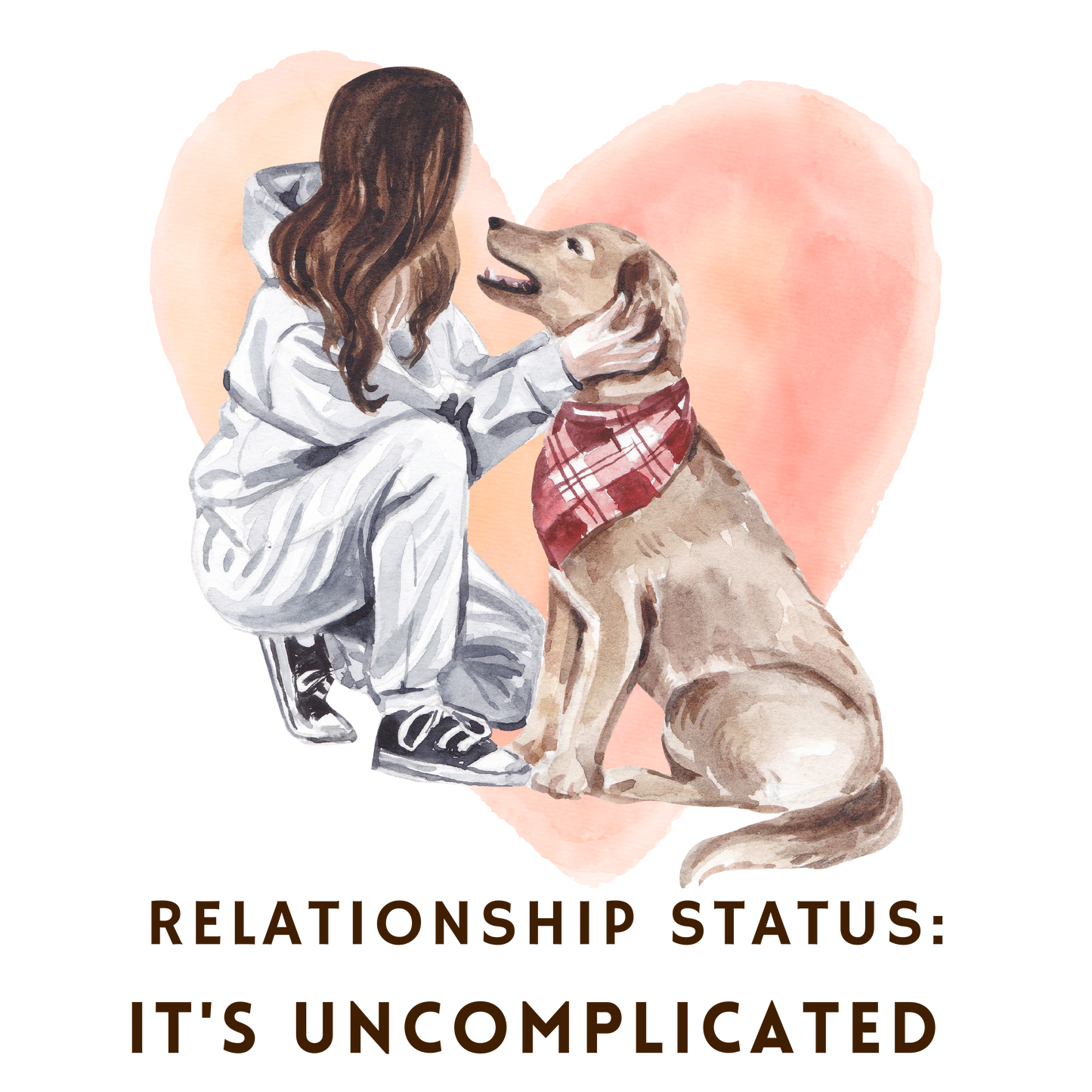 Pet Series: Relationship Status Women's Hoodie