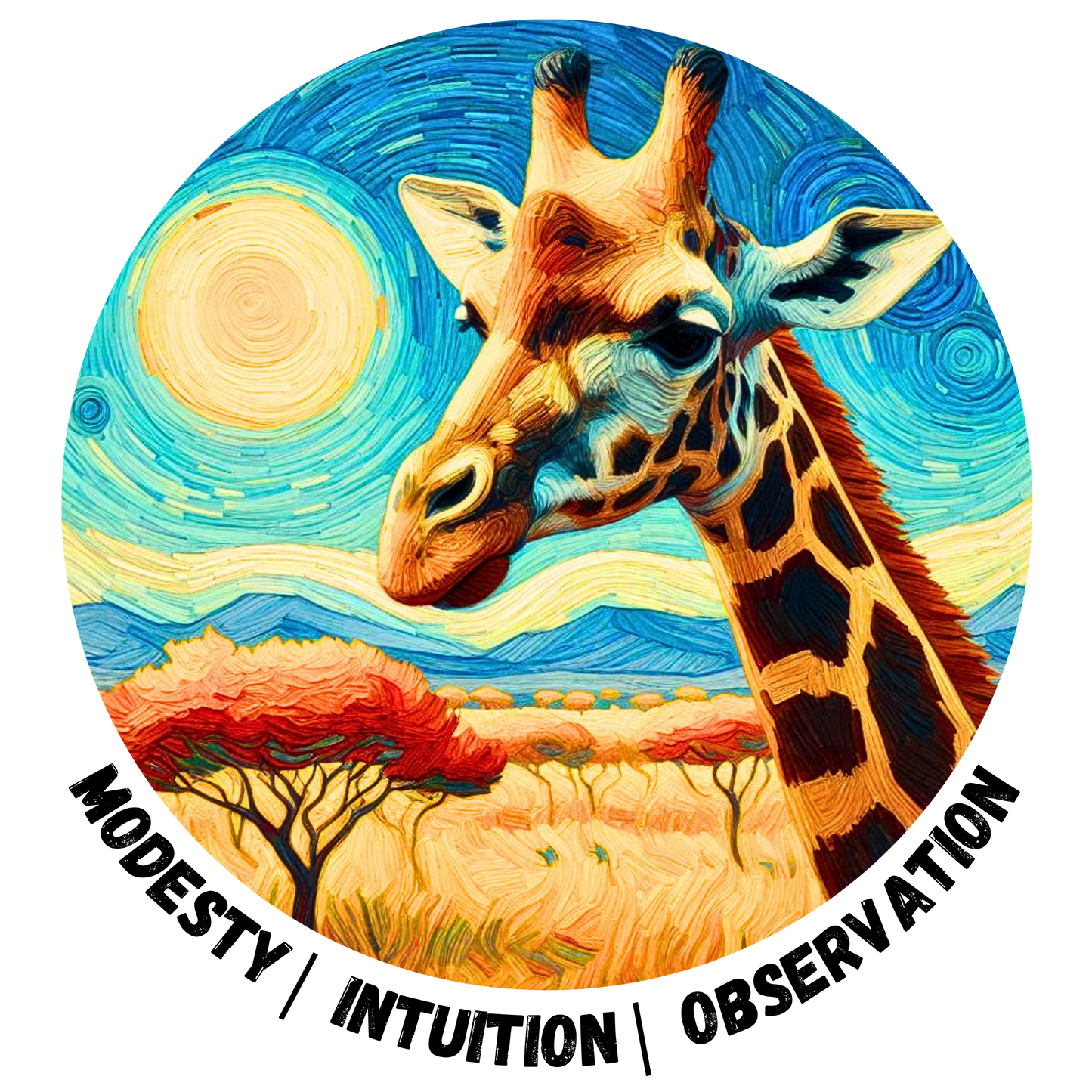 Power Animal Woman : Giraffe