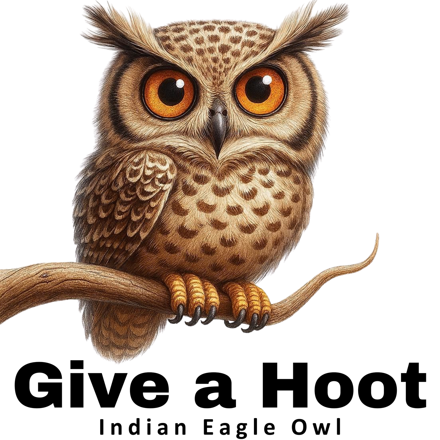 Wild / Birding Series: Indian Eagle Owl