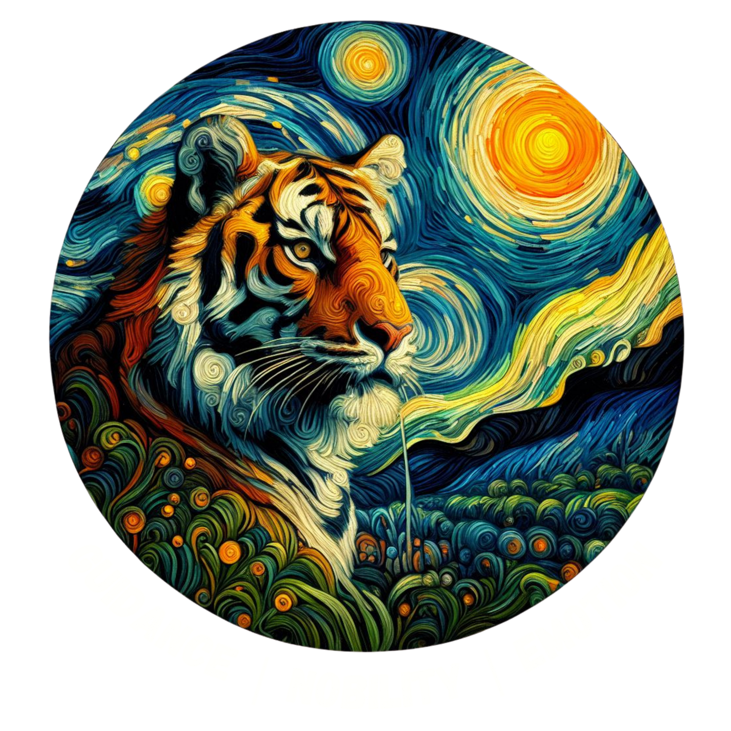 Wild / Power Animal Series: Tiger Premium Unisex Hoodie