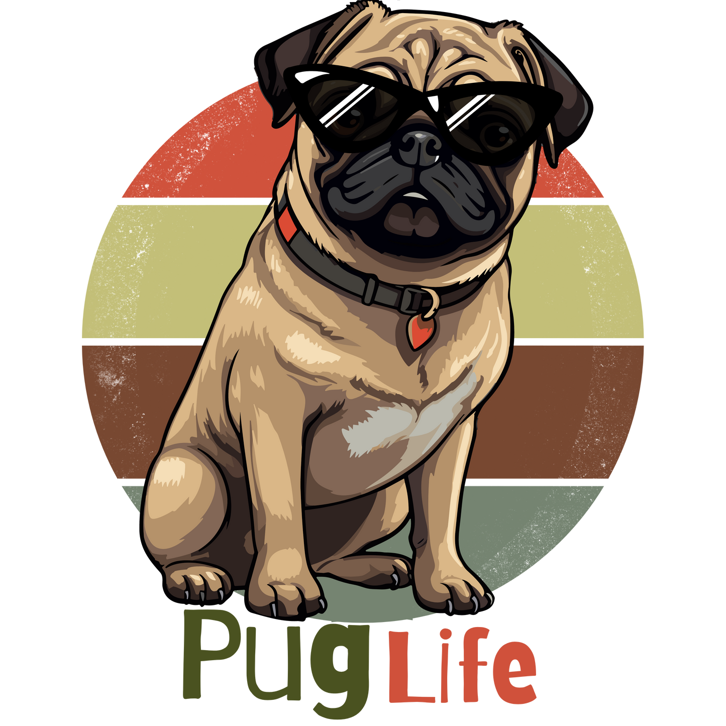 Pet Series: Pug Life (Pug)