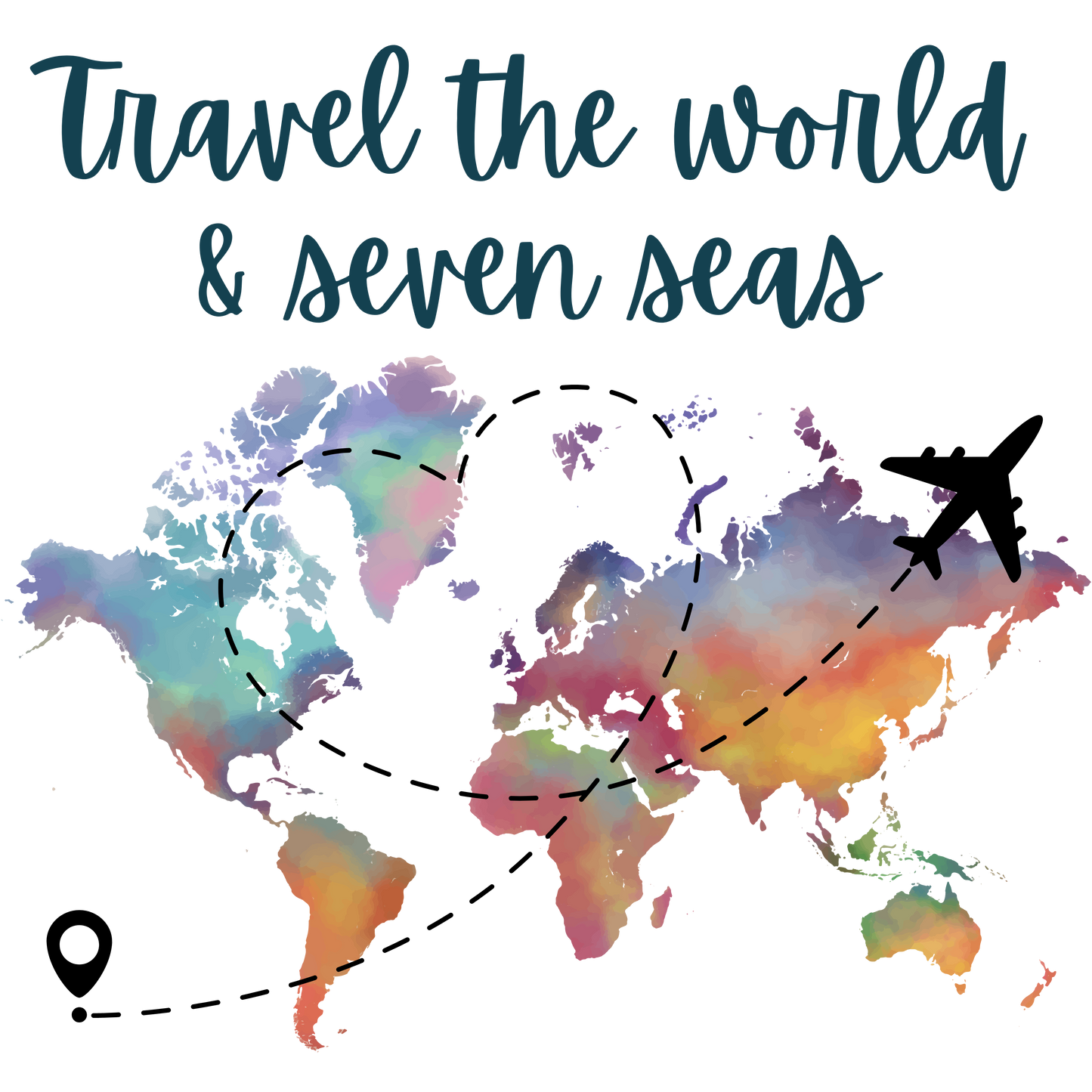 Wanderlust Series: Travel the World Unisex Hoodie