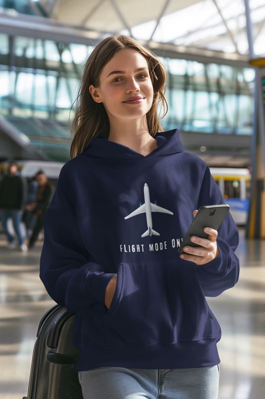 Wanderlust Series: Flight Mode Premium Unisex Hoodie