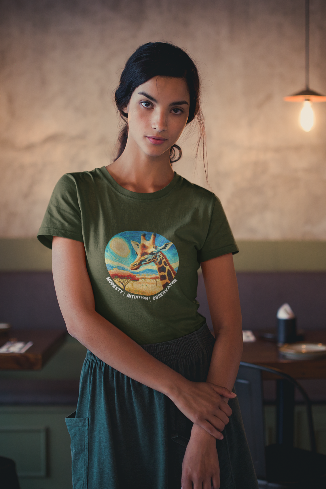 Power Animal Woman : Giraffe