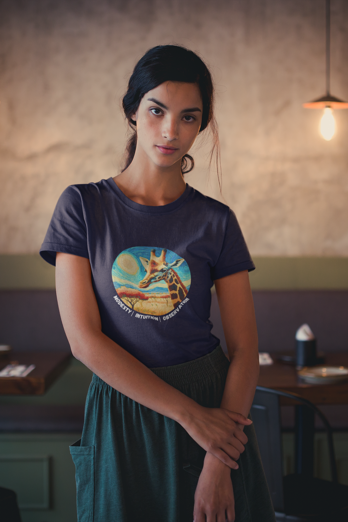 Power Animal Woman : Giraffe