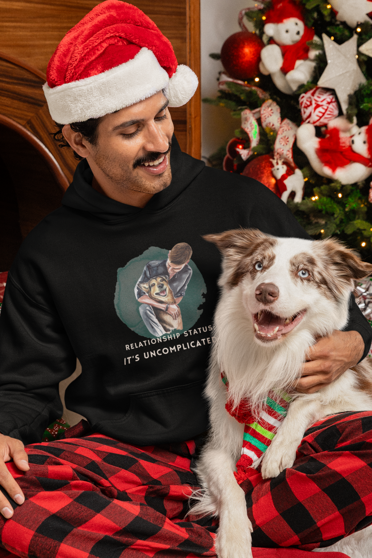 Pet Series: Relationship Status Men's Hoodie