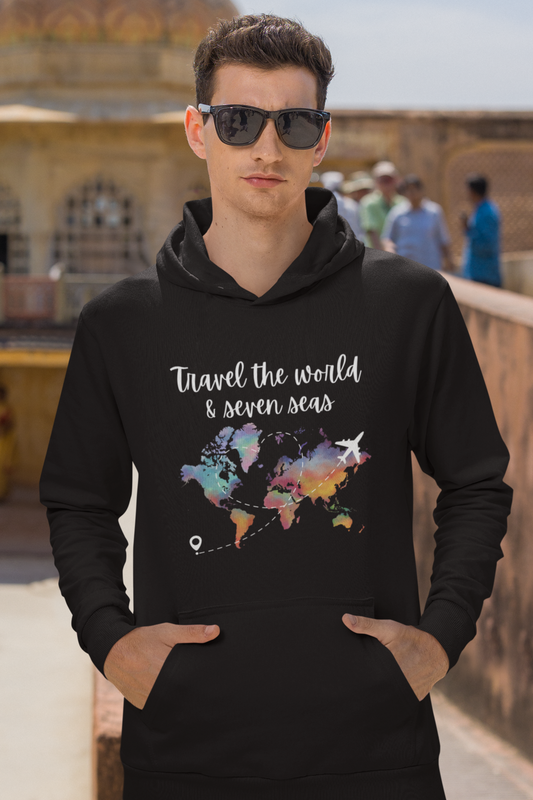 Wanderlust Series: Travel the World Unisex Hoodie
