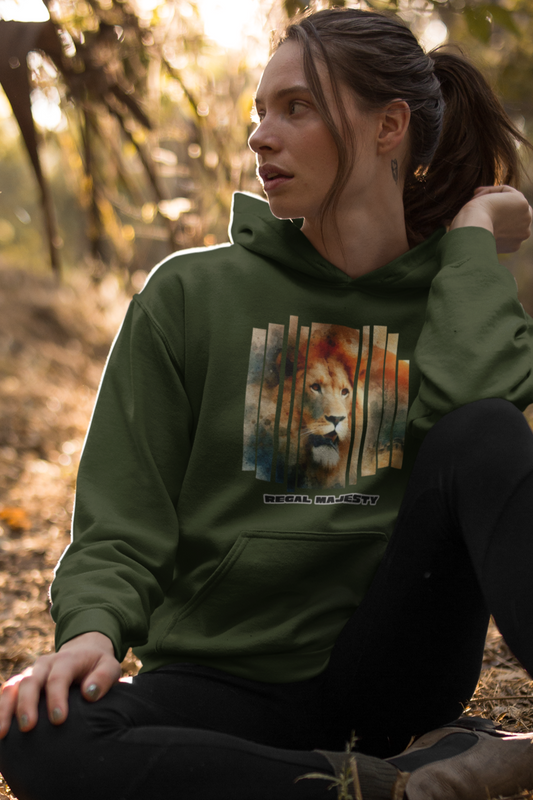 Wild India Series: Lion Premium Unisex Hoodie