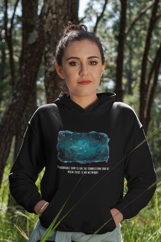 Wanderlust Series: No Network Premium Unisex Hoodie