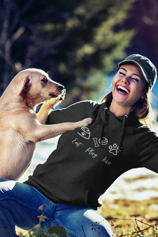 Pet Series: Eat Play Love Premium Unisex Hoodie