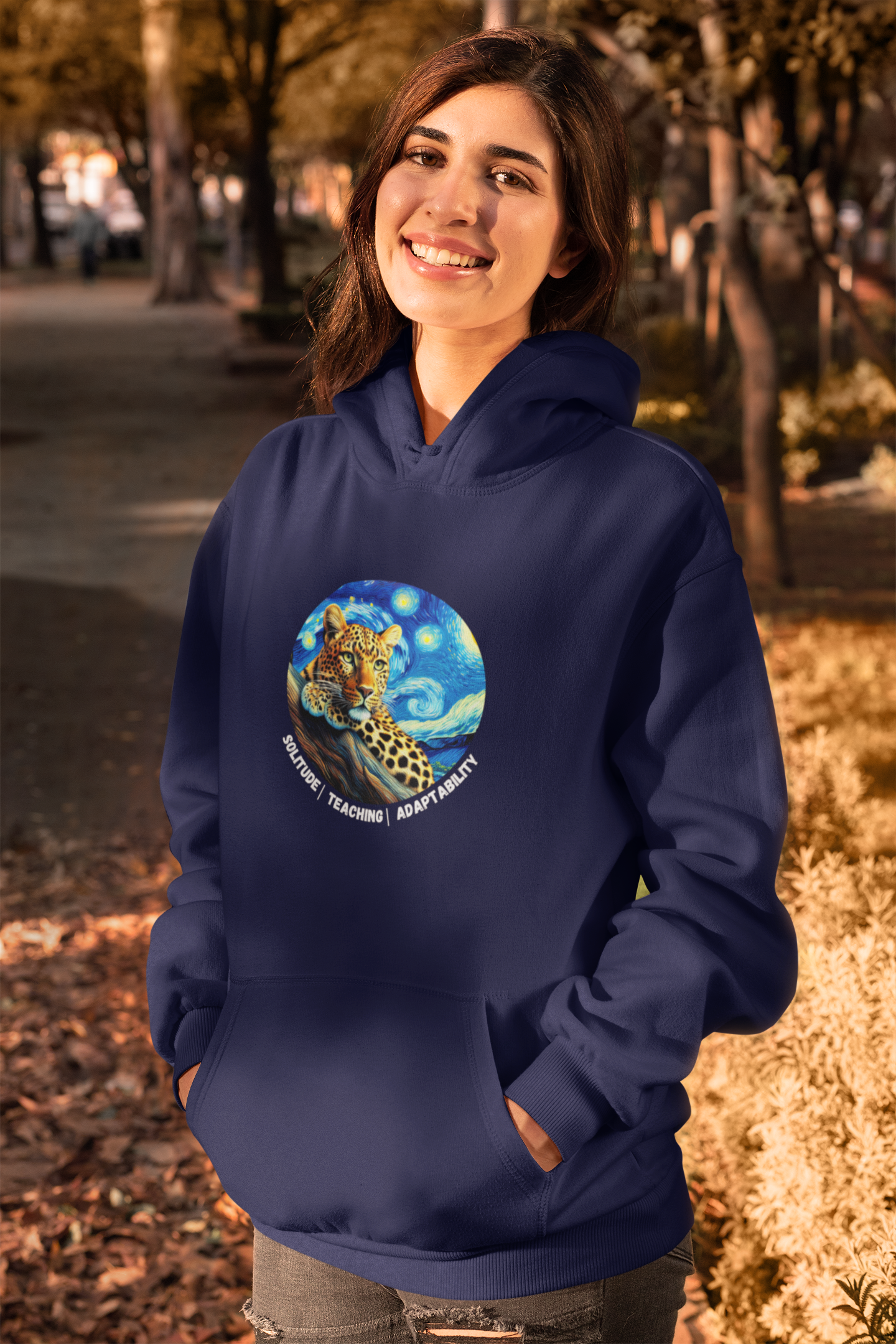 Wild / Power Animal Series: Leopard Premium Unisex Hoodie