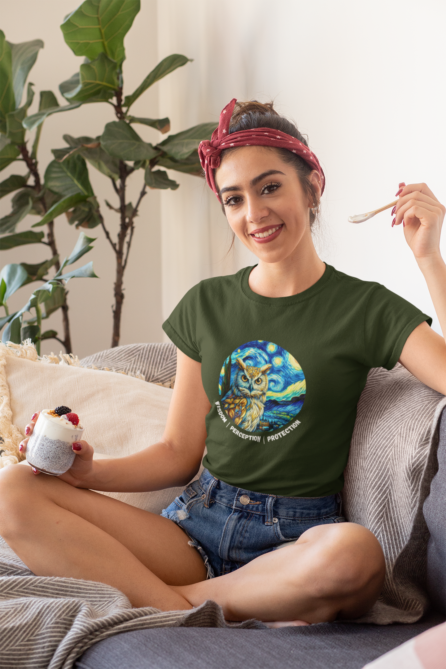 Power Animal Woman : Owl