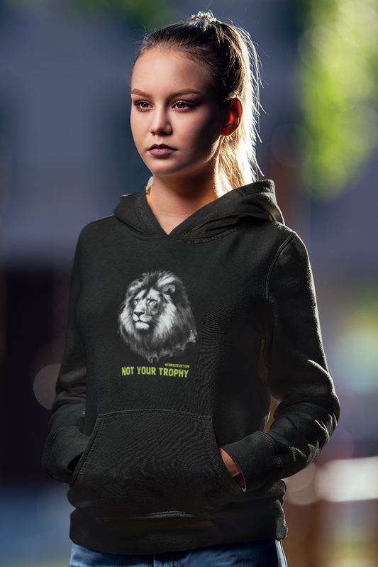 Wild / Conservation Series: Lion Premium Unisex Hoodie