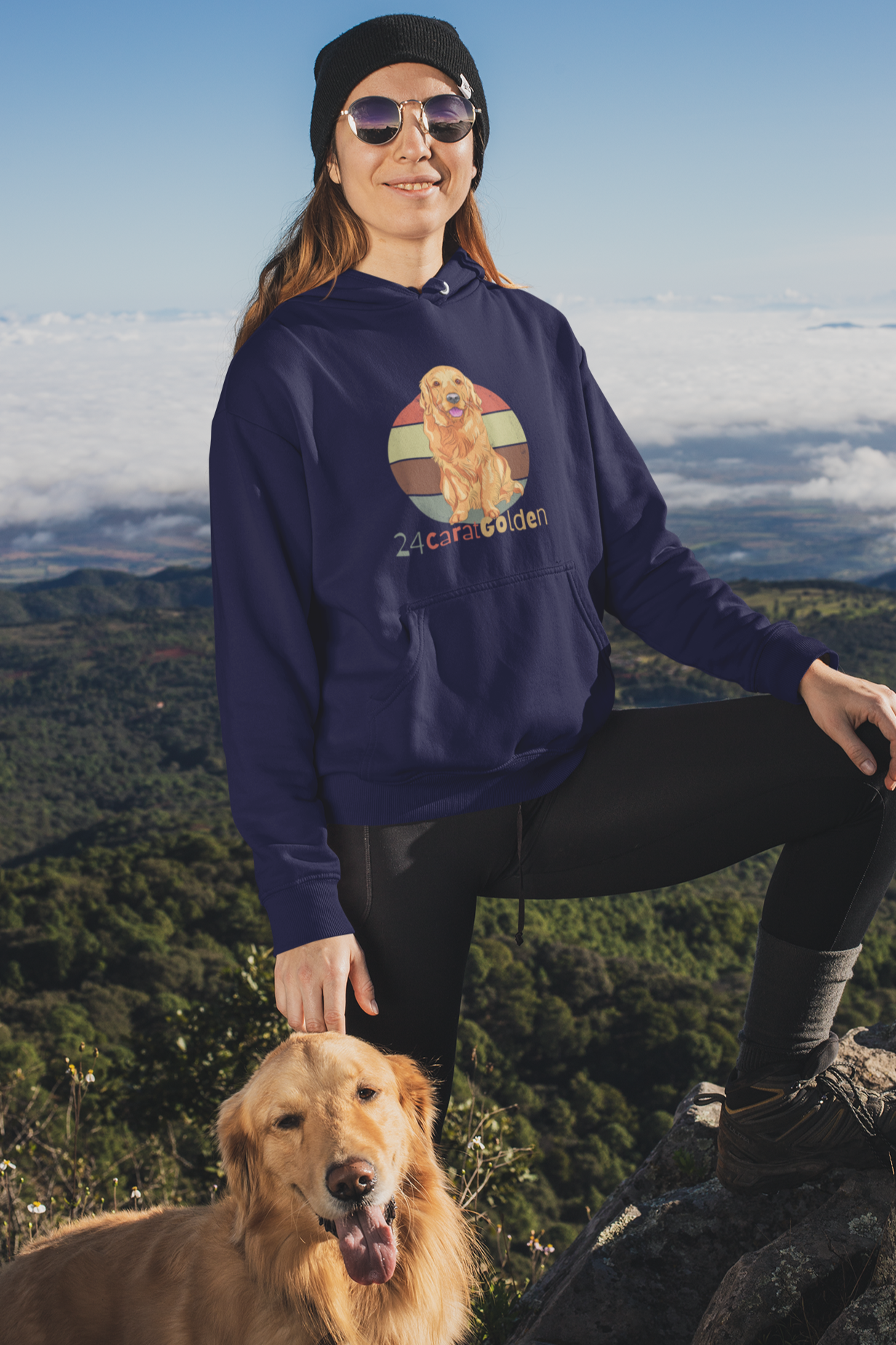 Pet Series: Golden Retriever Unisex Hoodie
