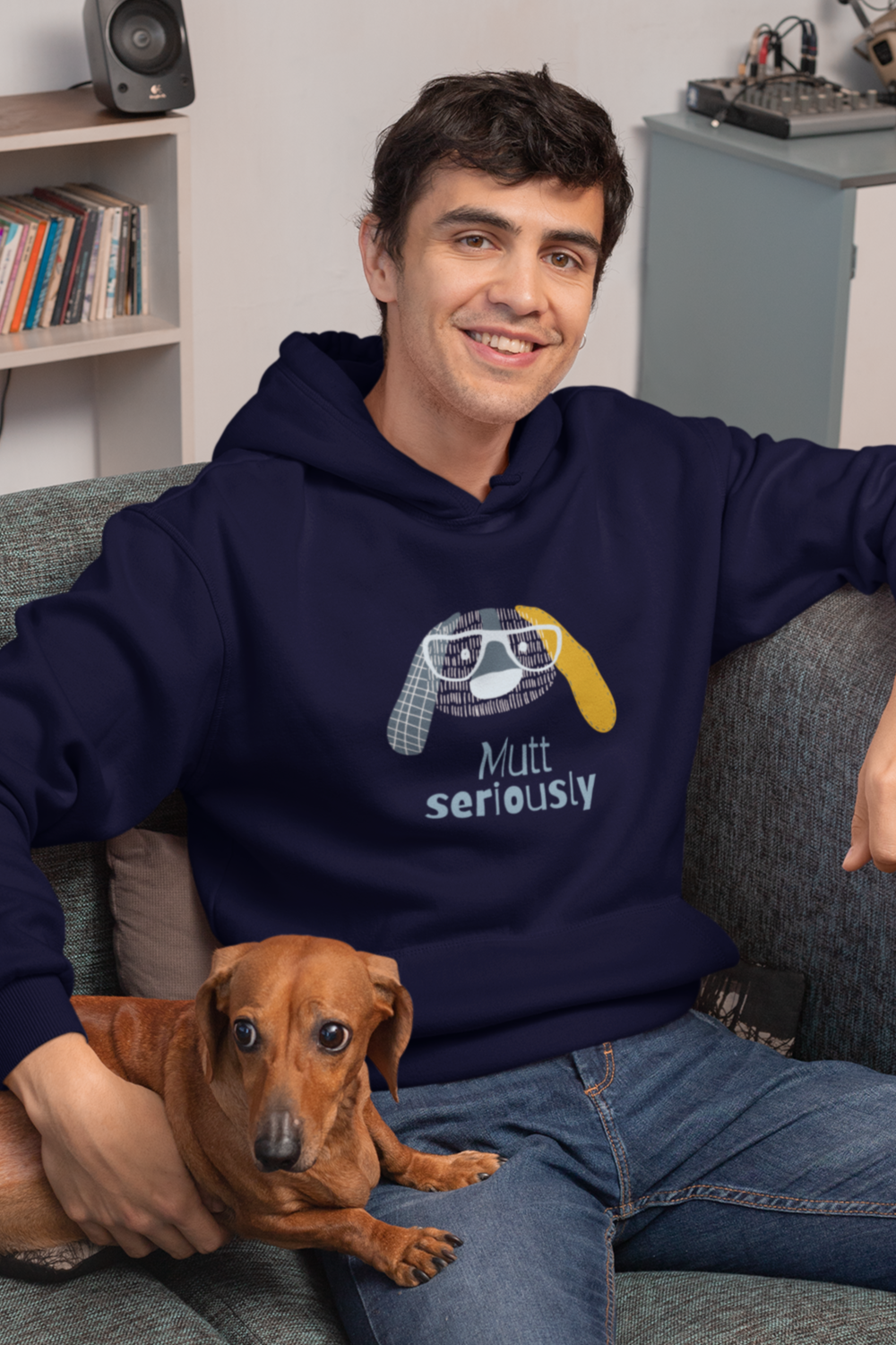 Pet Series: Mutt Seriously Premium Unisex Hoodie