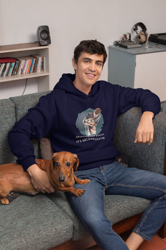 Pet Series: Relationship Status Men's Hoodie