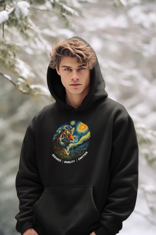 Wild / Power Animal Series: Tiger Premium Unisex Hoodie