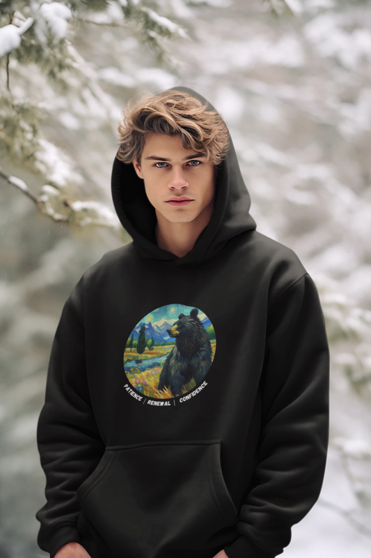 Wild / Power Animal Series: Bear Premium Unisex Hoodie