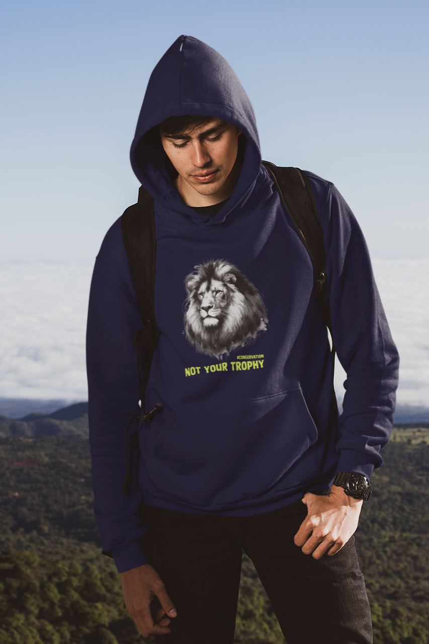 Wild / Conservation Series: Lion Premium Unisex Hoodie