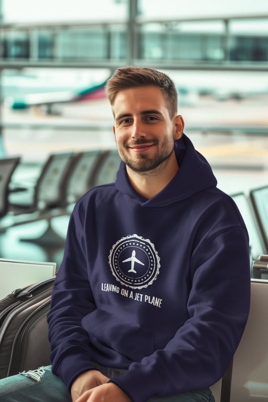 Wanderlust Series: Jet Plane Premium Unisex Hoodie