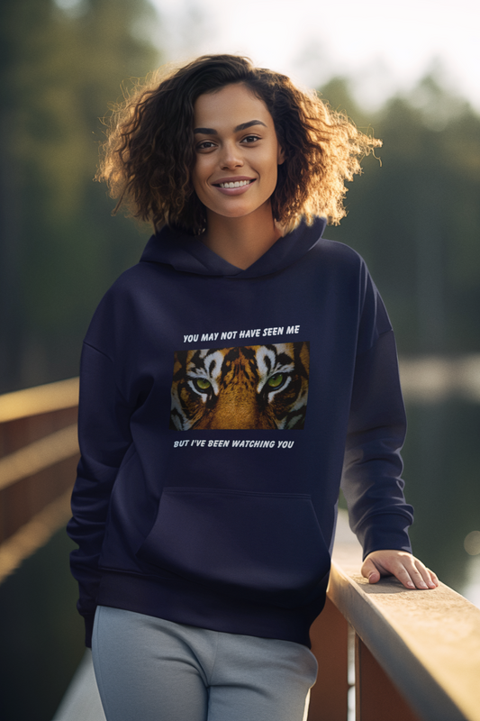 Safari Series: Tiger Watch Premium Unisex Hoodie