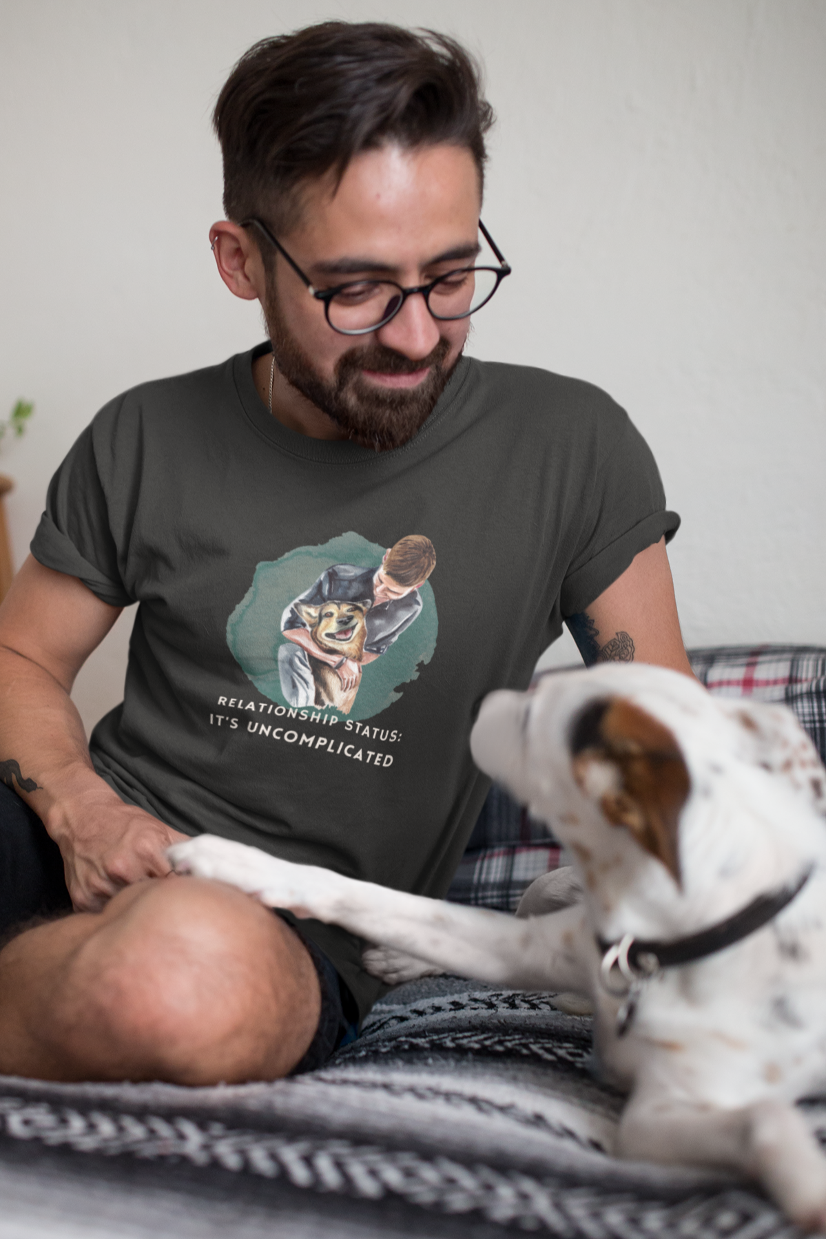 Pet Series: Relationship Status Men's T-Shirt